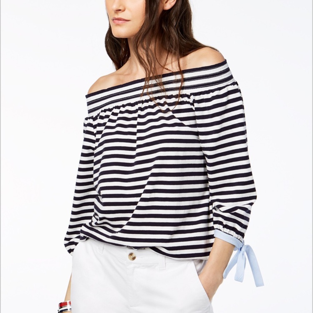 TOMMY HILFIGER STRIPED TOP